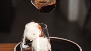café affogato